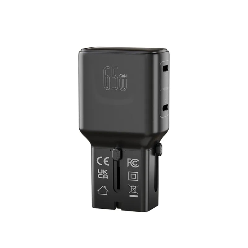 PHOTOOLEX Ultra-Compact Travel Adapter