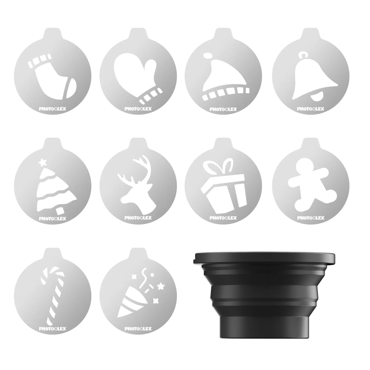 PHOTOOLEX 聖誕磁性圖案片 - 聖誕快樂 - Photoolex