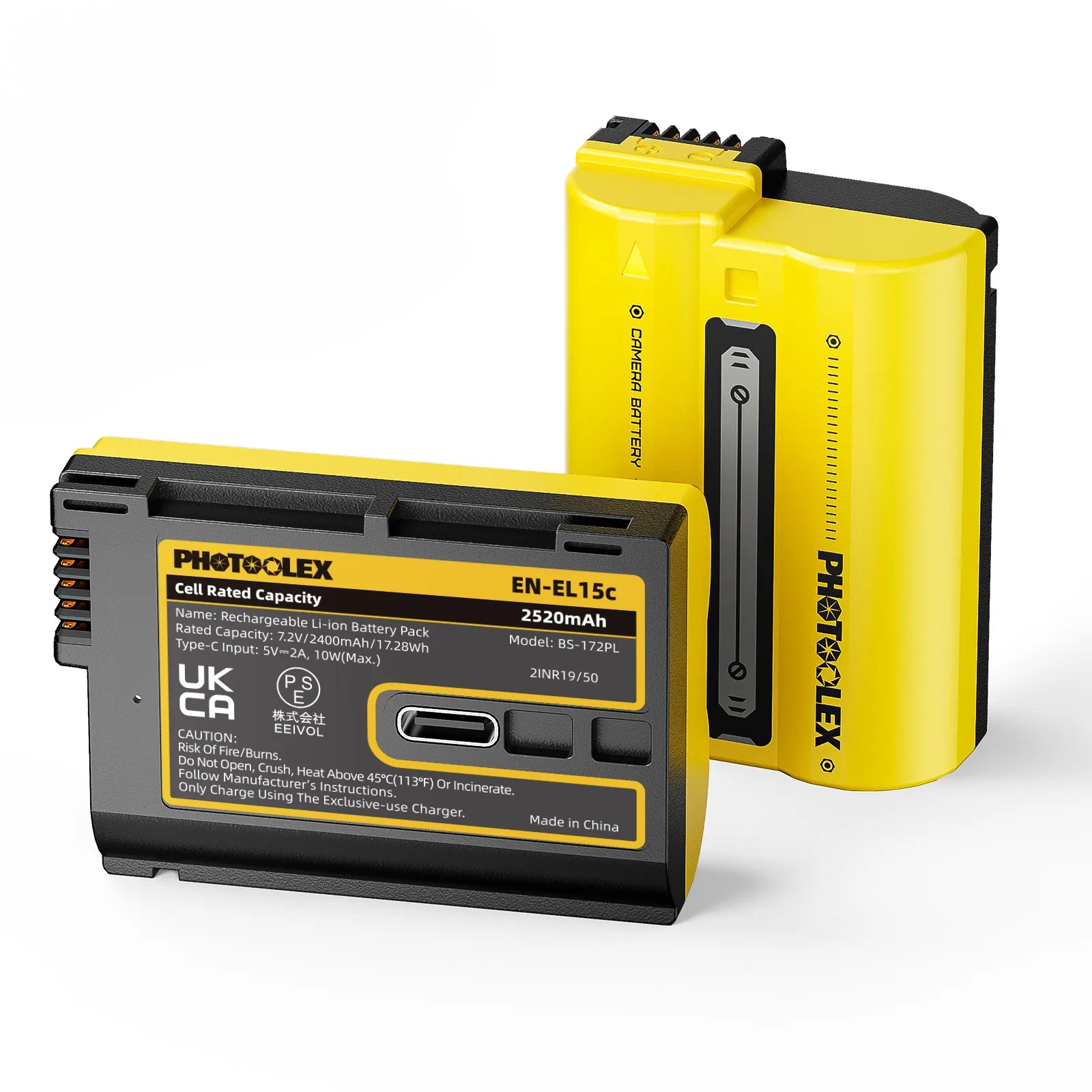PHOTOOLEX BB Series Camera Battery Charger(BB Pro / BB4 / BB2)& Battery Kit - Photoolex