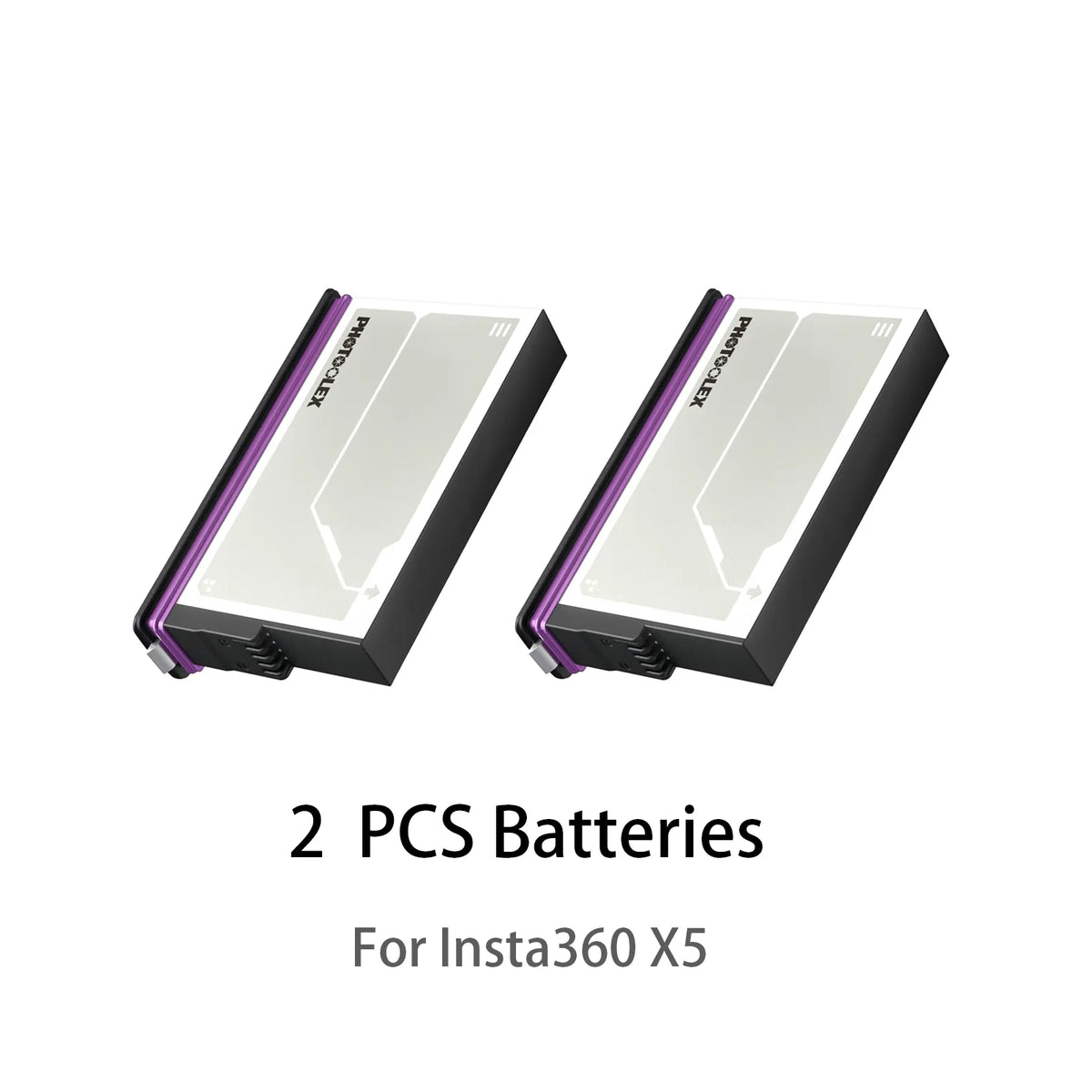 Photoolex Insta360 X5 Battery - Photoolex