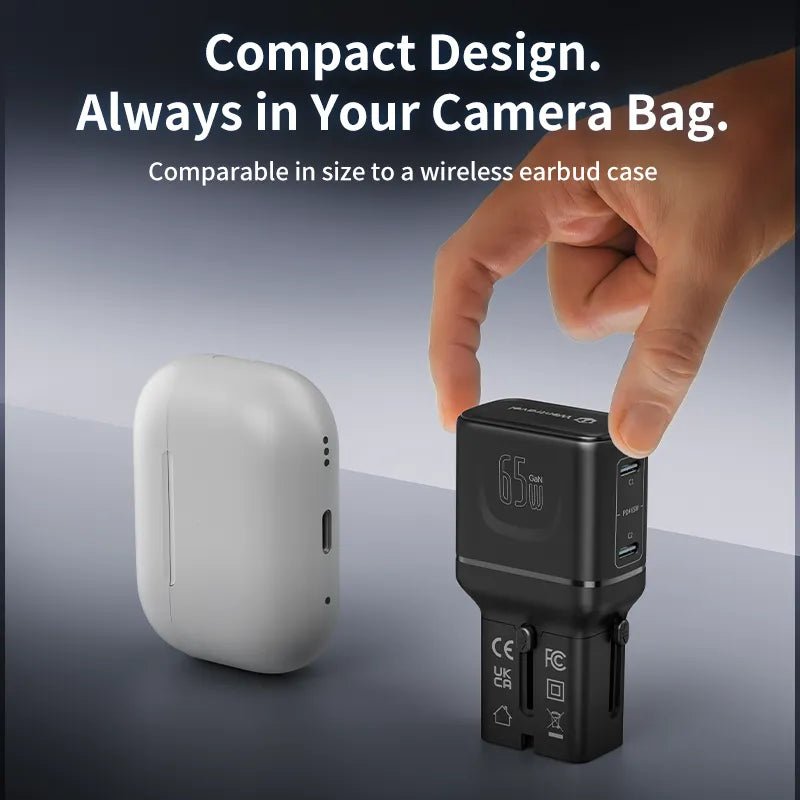 PHOTOOLEX Ultra - Compact Travel Adapter - Photoolex