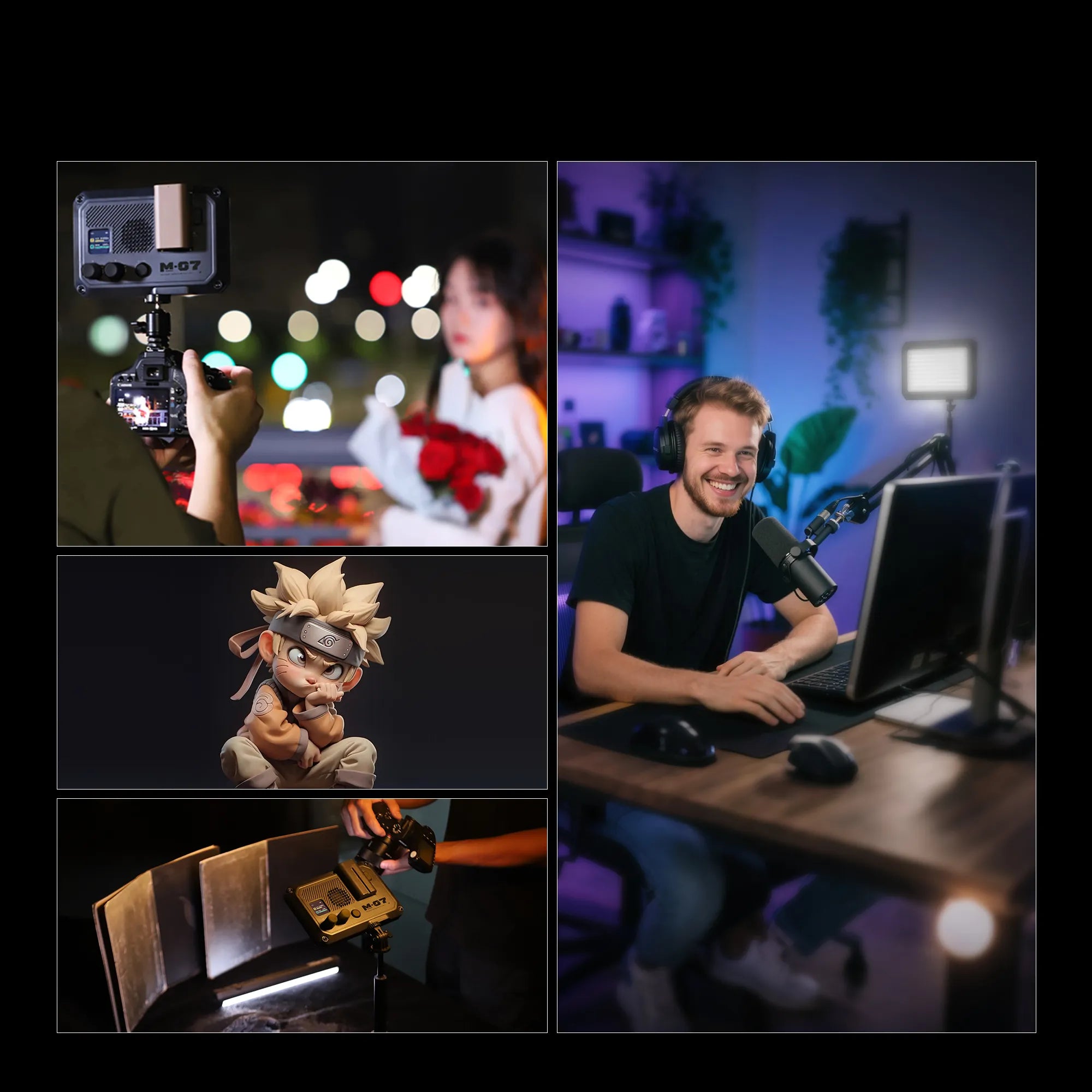 PHOTOOLEX Matrix 7 - 7'' 面板燈 RGB - Photoolex