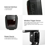 PHOTOOLEX FK300 相機閃光燈 Speedlite 適用於佳能、尼康、索尼、奧林巴斯、富士和其他單反相機 - Photoolex