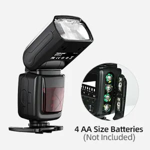 PHOTOOLEX FK300 相機閃光燈 Speedlite 適用於佳能、尼康、索尼、奧林巴斯、富士和其他單反相機 - Photoolex