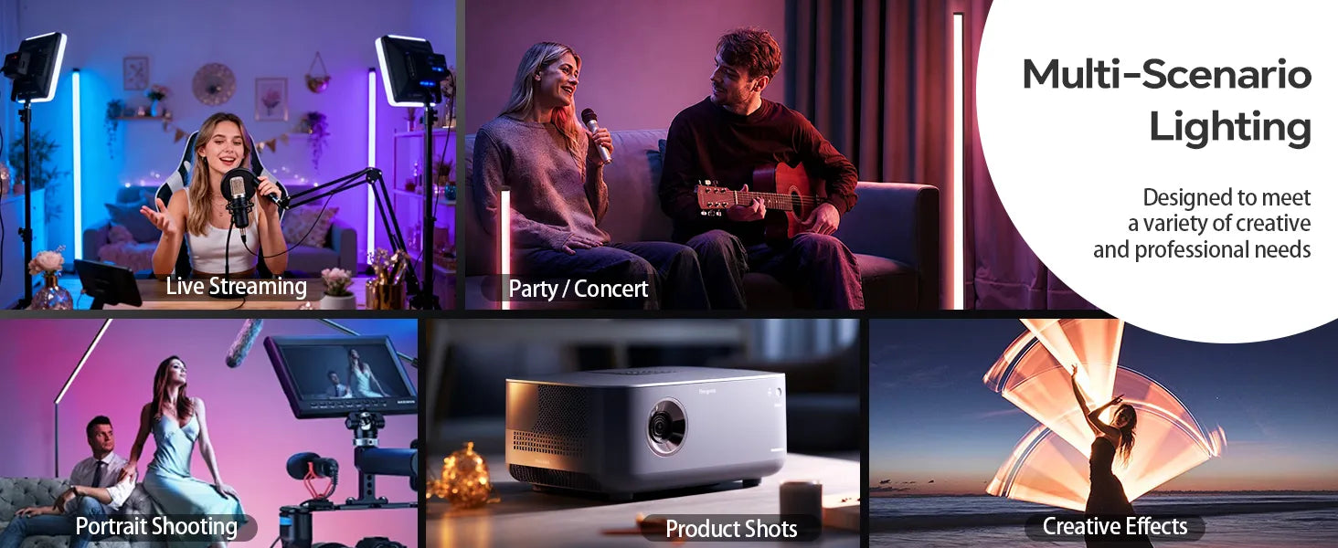 PHOTOOLEX B1200 RGB Tube Light pc 9