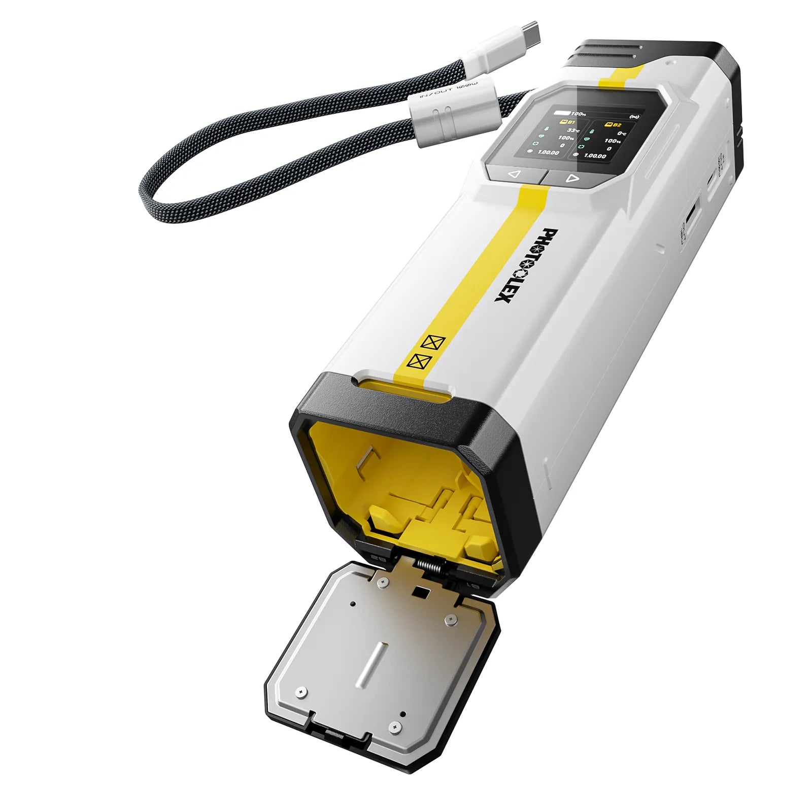 PHOTOOLEX BB Pro Camera Battery Charger & Power Bank - Photoolex