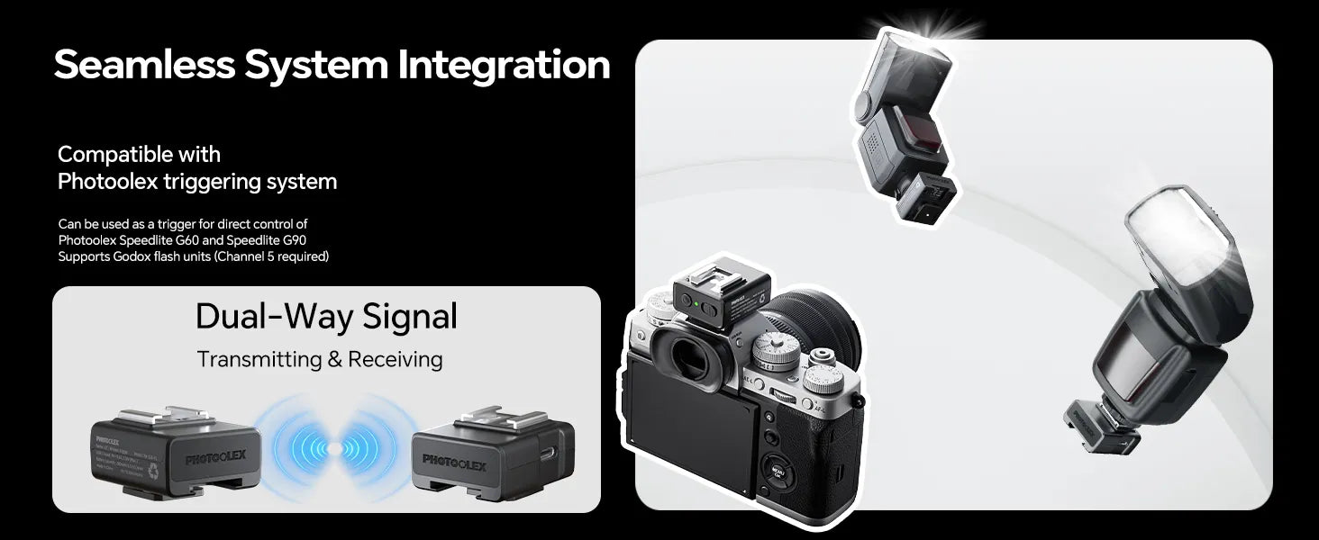 PHOTOOLEX GT1 Mini Flash Trigger Kit pc 5