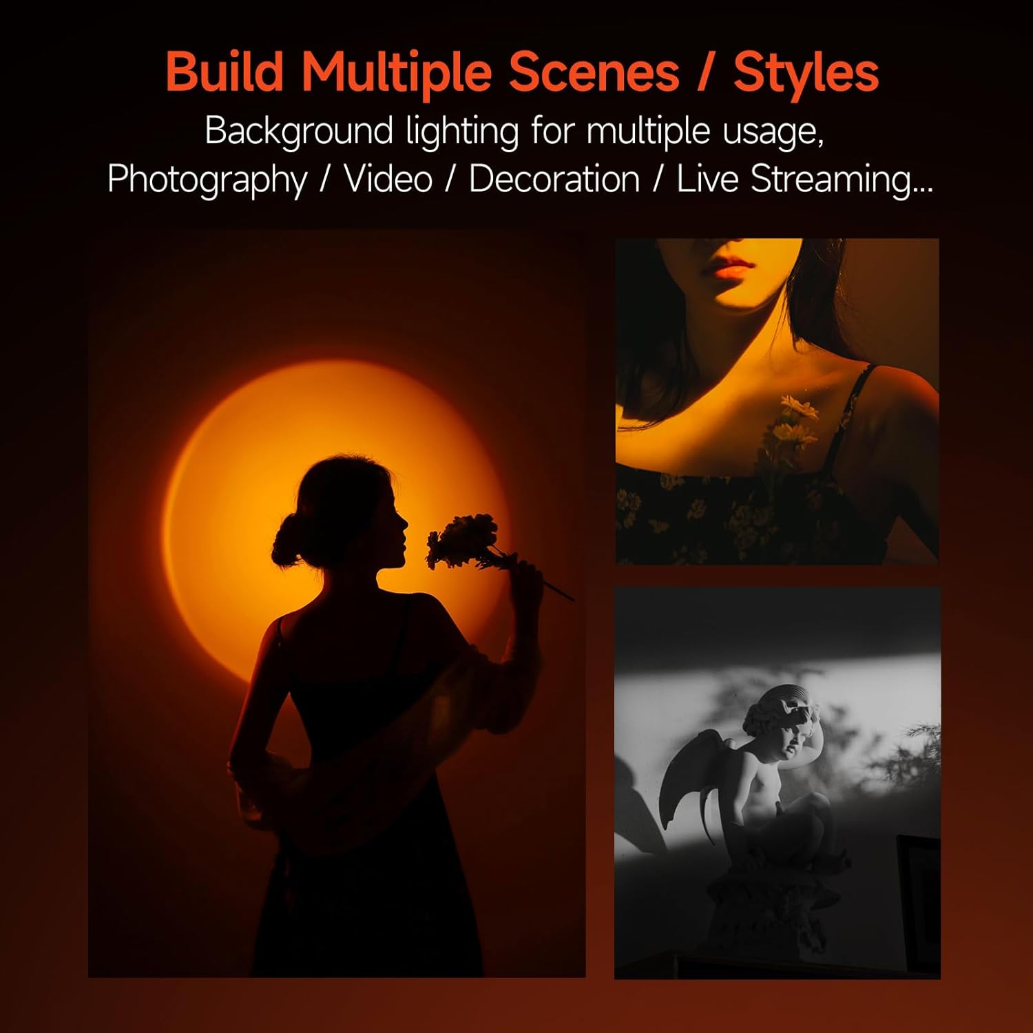 PHOTOOLEX 10W 攝影聚光燈 四色 - Photoolex