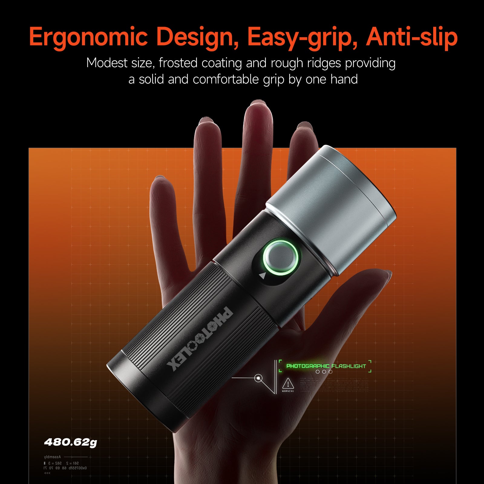 PHOTOOLEX 10W 攝影聚光燈 四色 - Photoolex