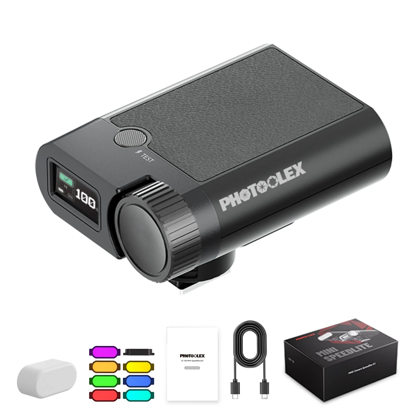 PHOTOOLEX G01 迷你閃光燈 - Photoolex