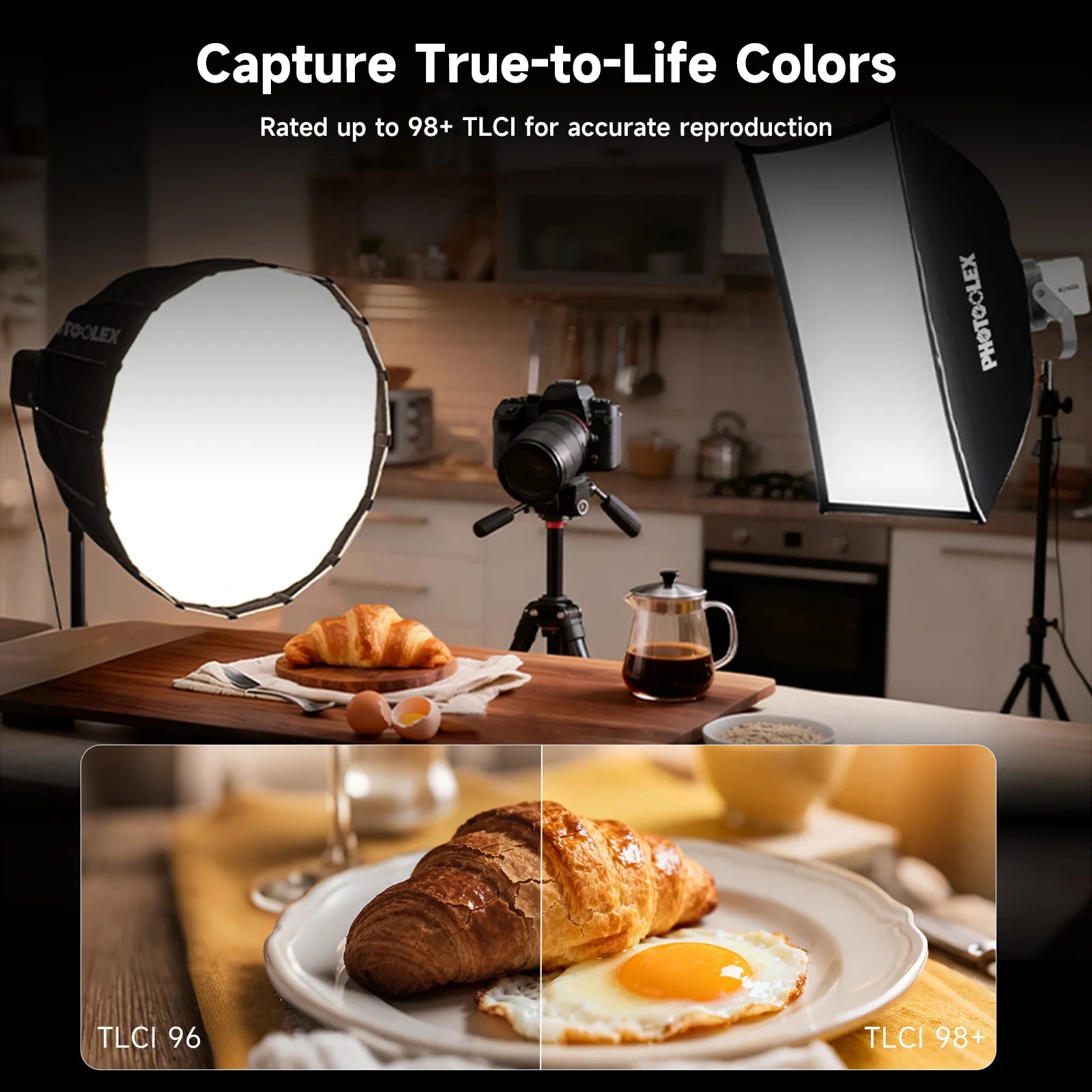 PHOTOOLEX LIGHT CONE Il 200W COB Video Light - Photoolex