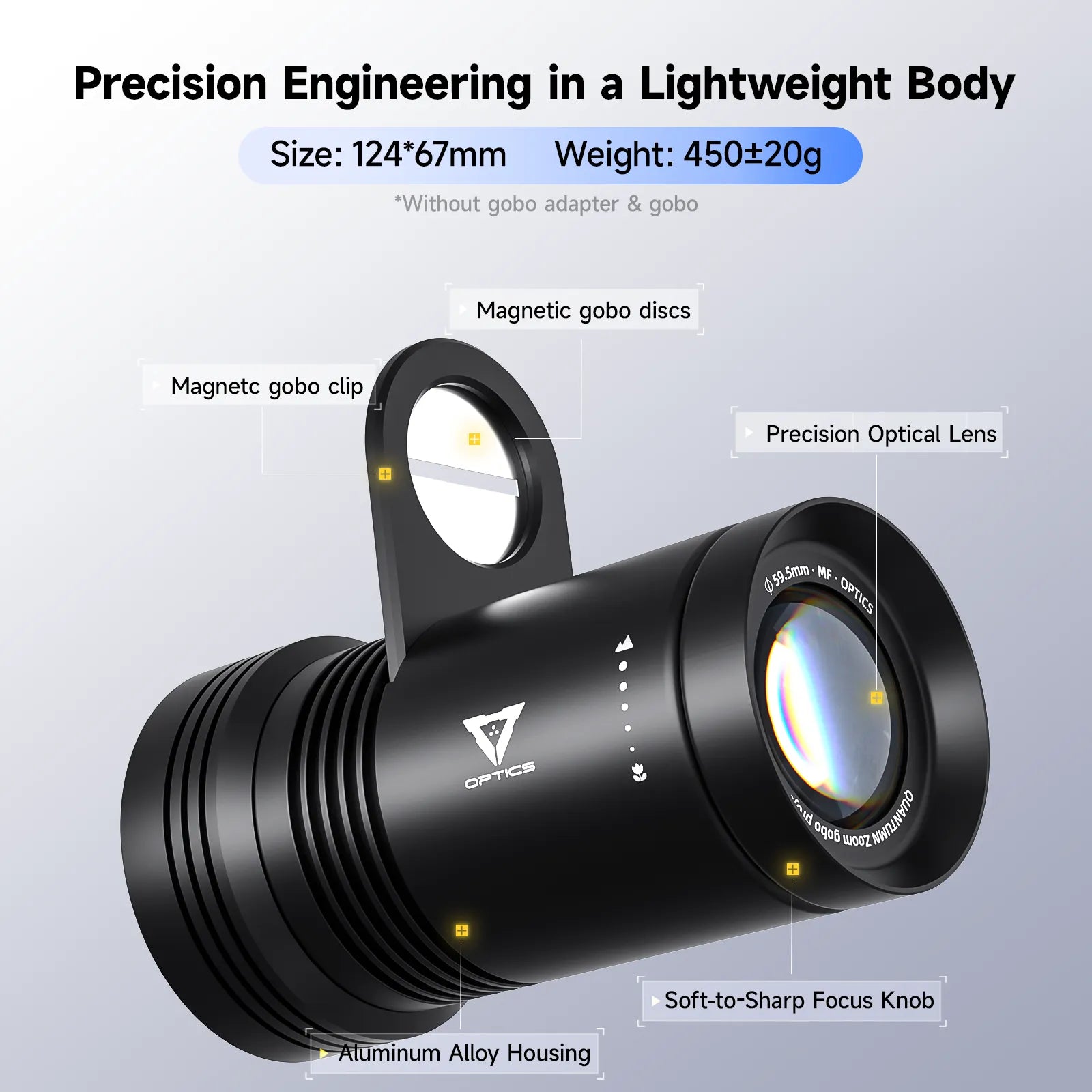 PHOTOOLEX QUANTUM Spotlight Attachment - Photoolex