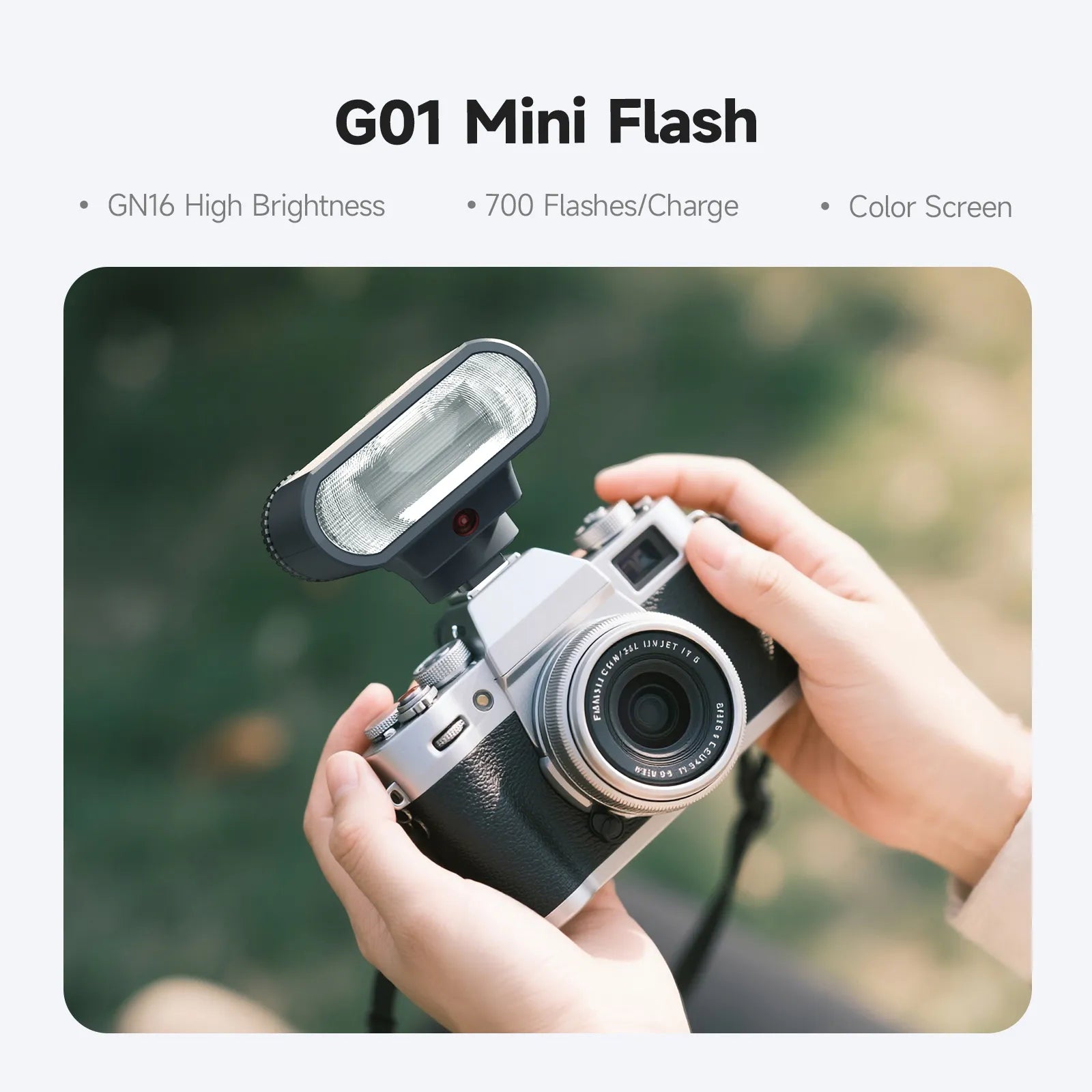 PHOTOOLEX G01 迷你閃光燈 - Photoolex