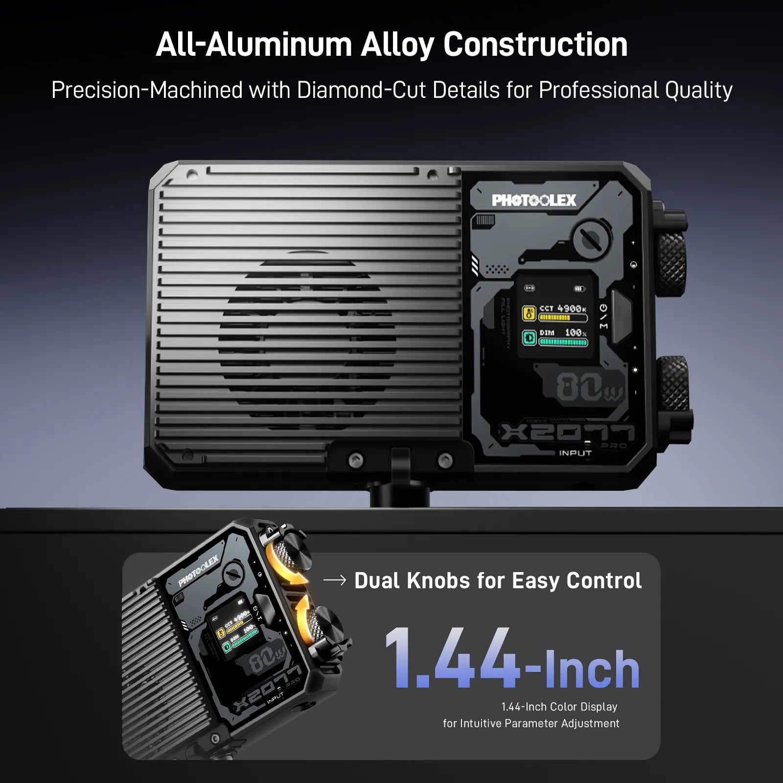 Photoolex X2077 Pro Panel Light - Photoolex