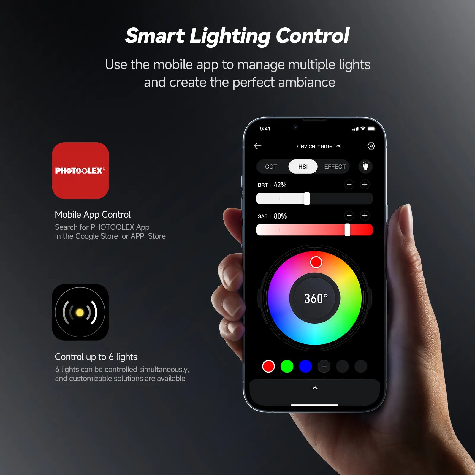 PHOTOOLEX 豆腐黑 Sumarai 燈 - Photoolex