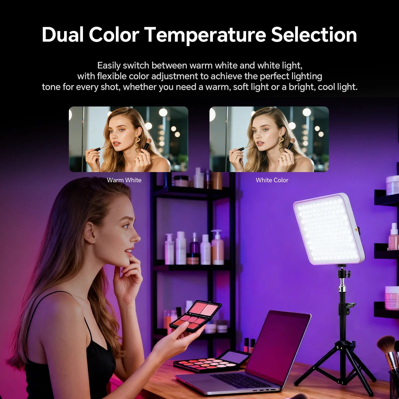 Photoolex MilkGlow Pro Soft Panel Light Kit - Photoolex