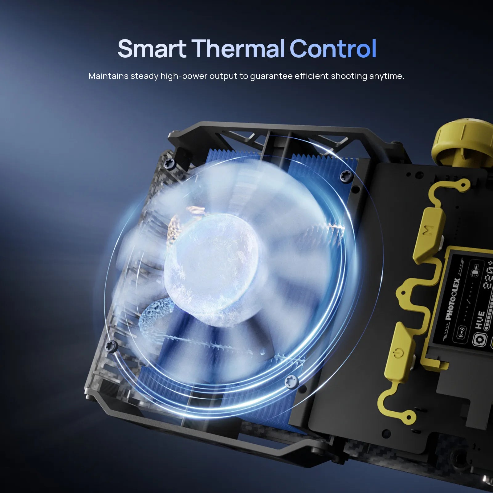 PHOTOOLEX Q100C 100W RGB COB 燈 - Photoolex