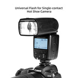 PHOTOOLEX FK310 相機閃光燈 Speedlite 適用於佳能、尼康、索尼、奧林巴斯、富士和其他單反相機 - Photoolex