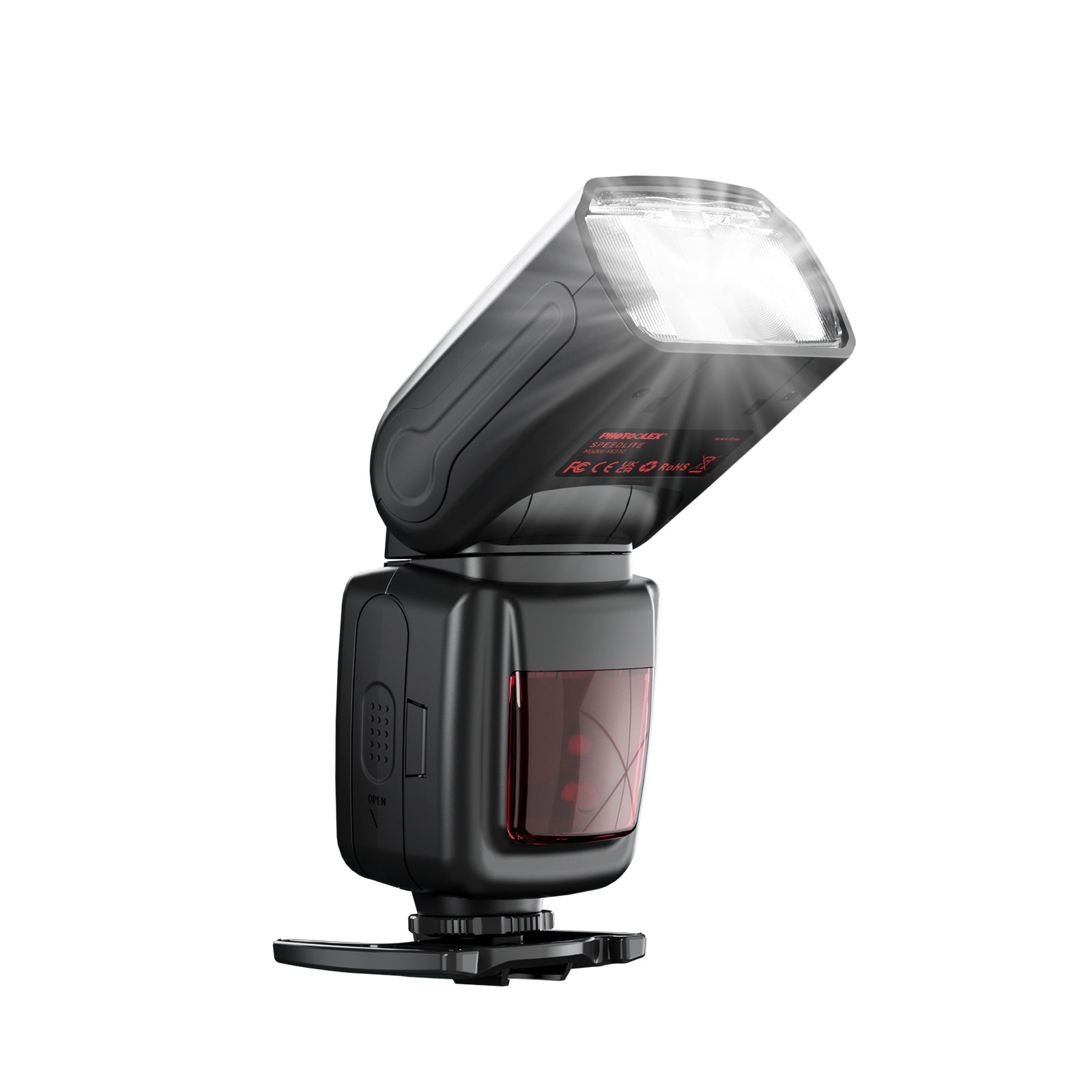 PHOTOOLEX FK310 相機閃光燈 Speedlite 適用於佳能、尼康、索尼、奧林巴斯、富士和其他單反相機 - Photoolex