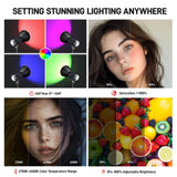 PHOTOOLEX Q40C 45W RGB LED 視頻燈 - Photoolex