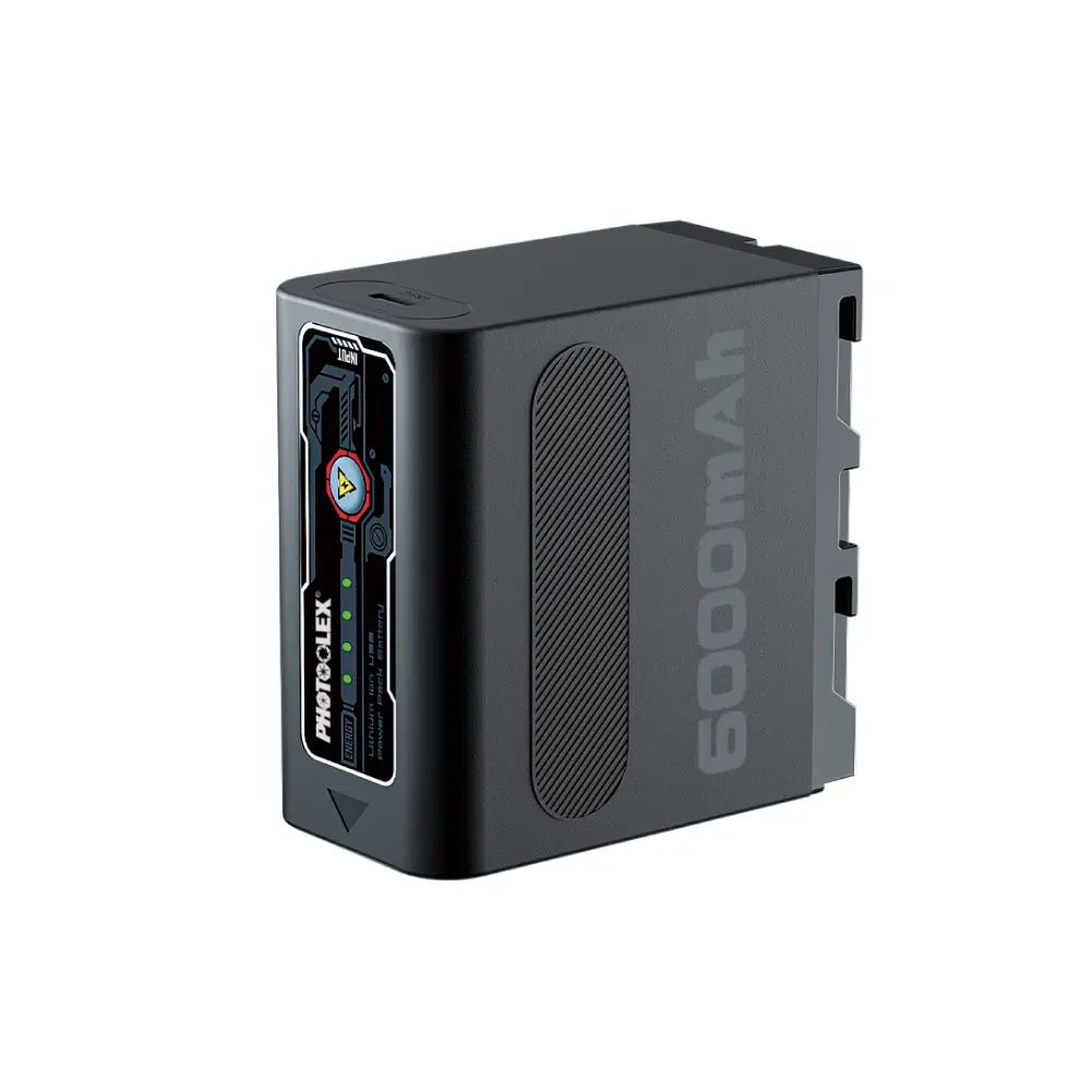 PHOTOOLEX F976 V - 端口電池 6000mAh/44.4Wh - Photoolex