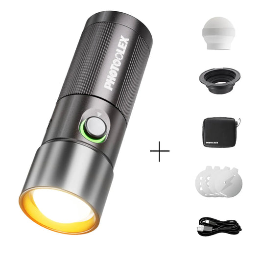 PHOTOOLEX 磁性圖案片四色攝影聚光燈 10W - Photoolex 1600